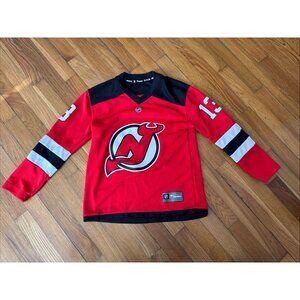 Fanatics Nico Hischier Jersey New Jersey Devils # 13 NHL Hockey Size Youth S/M